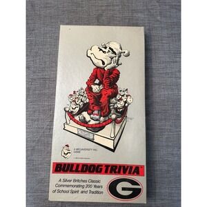 Vintage Georgia Bulldogs Trivia 1985 Megaversity UGA Christmas Athens Gift 21 22